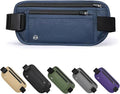 Blue Hidden Money Belt for Travel for Men, Waist Wallet Anti Theft, RFID Passport Holder For Travel Men Or Women, Money Pouch, RFID Passport Holder by Unknown