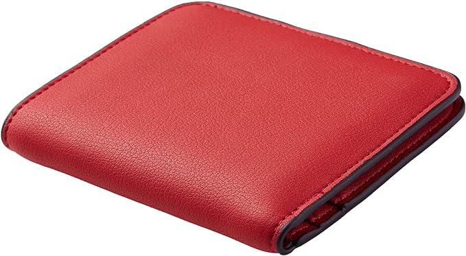 Toughergun Women’s Small Slim Leather Wallet with RFID Protection, Compact Bifold Mini Purse with Clear ID Window - Image 3