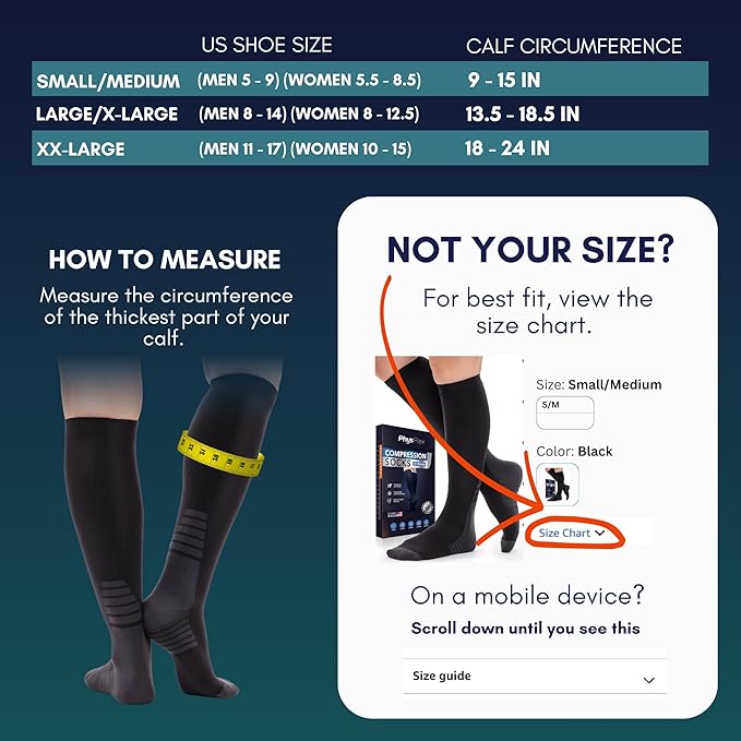 Compression Socks for Women & Men 20-30 mmHg – Circulation Support for Nurses, Travel, Flight, Running & Everyday Wear - Image 2