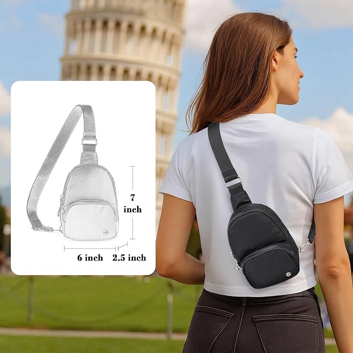 NEICOA Small Anti Theft Crossbody Bags for Women Lightweight RFID Sling Bag | Nylon Travel Purse for Daily Casual Use - Image 2