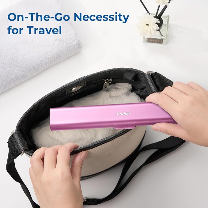 Aluminum Toothbrush Travel Case, Portable Travel Toothbrush Holder, Durable Manual Toothbrush Box Container for Traveling, Bathroom, Camping, Business Trip-Pink - Image 4