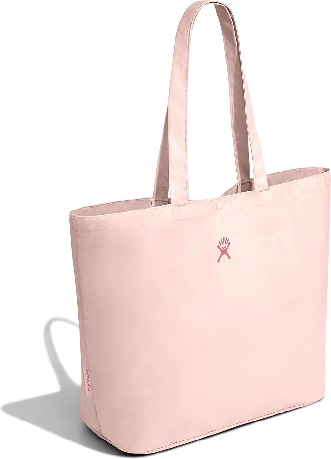 Hydro Flask Tote Bag - Everyday Reusable Travel Bag - Packable for Shopping & Grocery in 20L Trillium Pink - Image 4