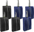 BeeGreen Shoe Organizer Set - 6 Pack Shoe Bags For Travel with Zipper Closure and Handle,Stylish and Portable Nylon Shoe Storage for Men and Women's Travel Gifts and Home Storage by BeeGreen