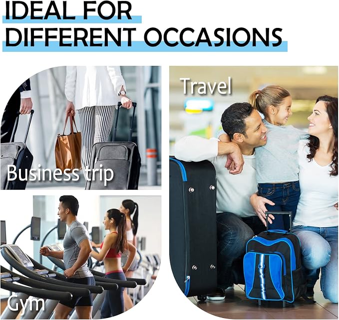 Gloppie 4-Pack Packing Cubes for Luggage - Organizer Suitcase Bags Set - Carry On Travel Accessories - Image 9
