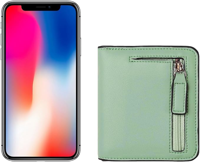 Toughergun Women’s Small Slim Leather Wallet with RFID Protection, Compact Bifold Mini Purse with Clear ID Window - Image 6