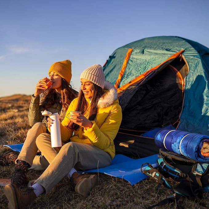 Camping Blanket,Puffy Blanket Lightweight Packable Camping Blanket Outdoor Blanket for Camping,Traveling, Stadium, Hiking, Picnics - Image 7