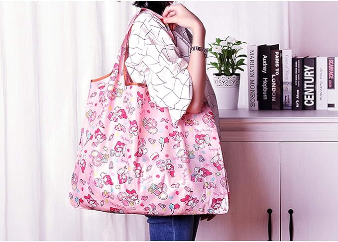 Kerr's Choice Lightweight Portable Grocery Bag Large Capacity Shopping Bag Durable Reusable Tote Bag Travel Accessories - Image 5