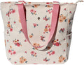 ESVAN Original Floral Water Resistant Large Tote Bag Shoulder Bag for Gym Beach Travel Daily Bags Upgraded by ESVAN