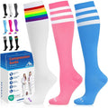 NEWZILL Medical Compression Socks for Women & Men, 20-30 mmHg Knee-High Support for Circulation, All-Day Comfort for Work Travel Running Cycling and Fitness by NEWZILL