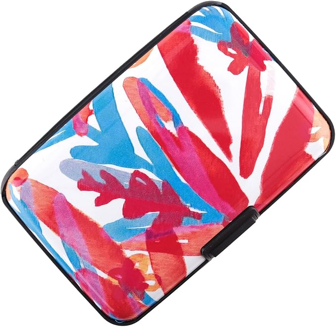RFID Blocking Credit Card Holder for Men Women - Stylish Travel Wallet - Best protection for Bank Debit, ID, ATM, Cards against Scanning Criminals (painting) - Image 4