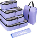 BAGAIL 6 Set Packing Cubes,Travel Luggage Packing Organizers by BAGAIL