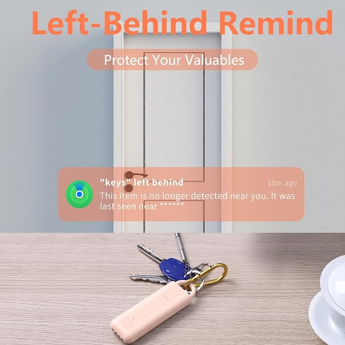 3-in-1 Personal Alarm with Apple Find My - 130dB Emergency Siren, LED Strobe Flashlight, GPS Tracker Keychain for Women, Kids, Seniors - Real-Time Location, iOS Only - Image 5