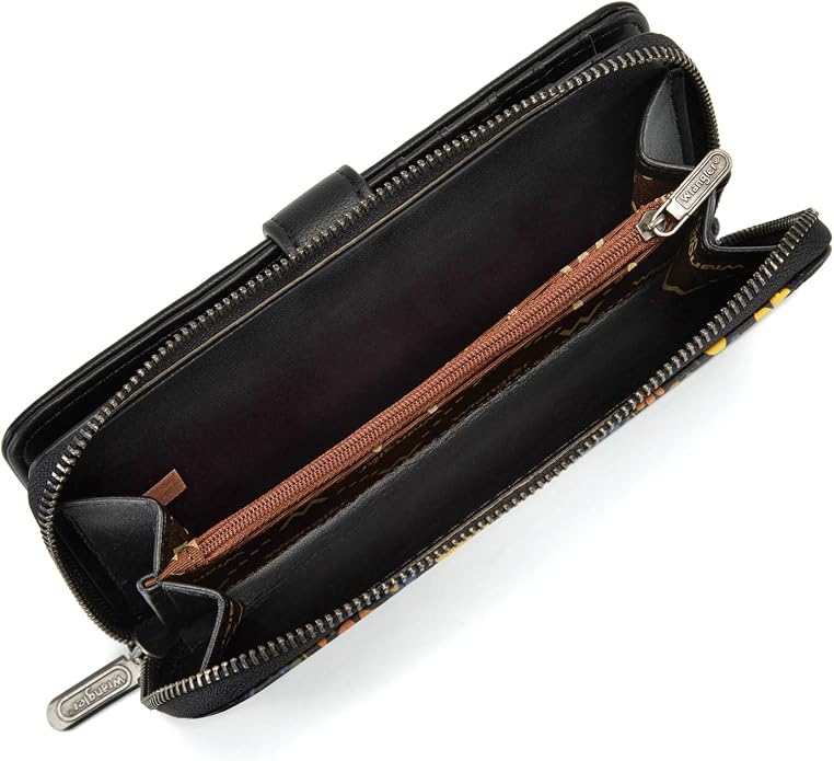 X Wrangler Women's Wallets Bifold Wristlet Wallets for Women Large Capacity Credit Card Wallet with ID Window - Image 4