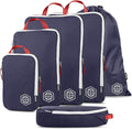 TRIPPED Travel Gear Extra Large Compression Packing Cubes 6-Piece Set by TRIPPEDTravelGear