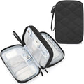 Skycase Tech Pouch - Lightweight Electronics Organizer Travel Case - Double Layers Cable Organizer - All-in-One Storage Bag for Charger, Cord, Phone, Flash Drive, Essentials - XL by Skycase