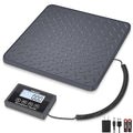 THINKSCALE Shipping Scale, 440 lb x 1 oz Postal Scale with Hold & Tare | One-Piece Plastic Platform, Backlit LCD, Easy Read. for Packages, Luggage, Mailing & Postage, Battery + AC adapter included by THINKSCALE