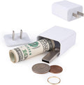 Plug Storage Realistic Looking Charger with Storage Hiding Places for Valuables Charger Diversion Safe, White by BARGIFTS