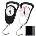 Luggage Weight Scale with Hook, 2PC Hanging Scale for Fish Travel, 80 Lbs | Battery-Free Luggage Scale, Black & White Suitcase Weight Scale, Measures Weight & Size for Travel, Bags & Outdoor Activities by Jewelvwatchro