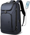 hk Business Smart Backpack for Men Anti-Theft for 17.3 Inch Laptop | with USB Charging Port Water-Resistant Large Durable Compact 30L for Travel College Work by hkbag