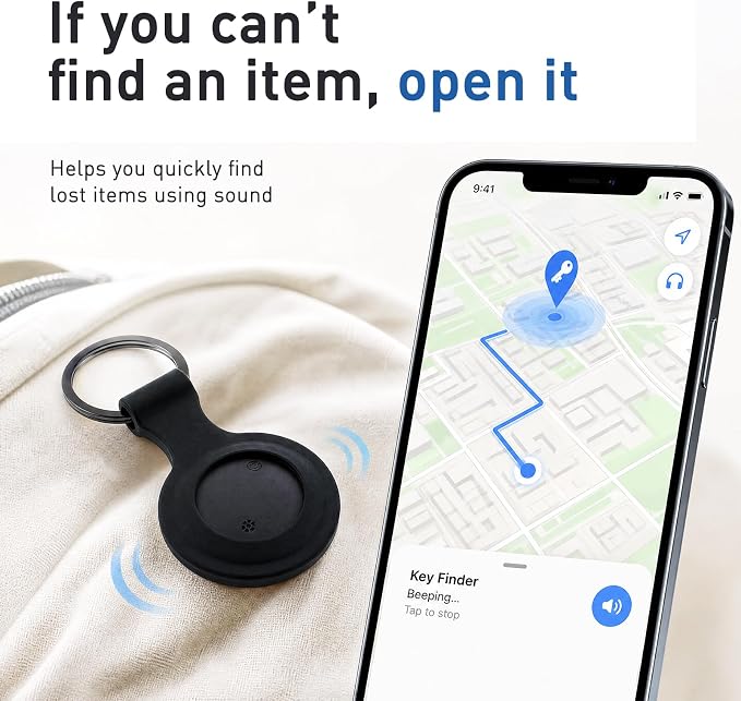 iTagpro GPS Tracker. Bluetooth Locator - Lightweight and Waterproof, Compatible with iOS and Android. Suitable for Locating Keys, Wallets, Pets, Travel, Children, and The Elderly. - Image 3