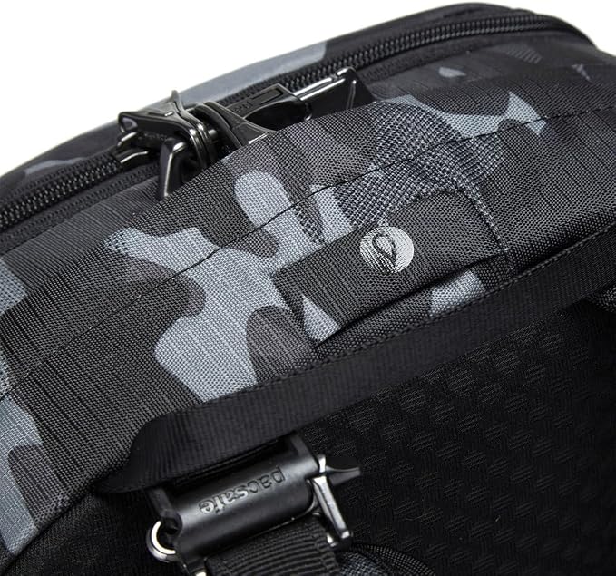 Pacsafe Vibe 25L Anti Theft Travel Pack Casual Daypack, Black - Image 8