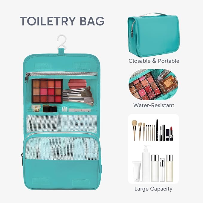 OlarHike 10 Set Packing Cubes for Travel,Gifts for Women Mom,Anti-Tearing Suitcase Organizer,with Over 1000 pcs Mesh Holes,Vacation Essentials & Accessories for Cruise Ship - Image 3