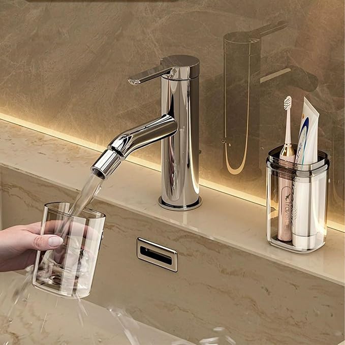 2Pcs Toothbrush Cup Toothbrush Travel Case, Travel Toothbrush Holder Case with Cover Portable Multifunctional Toothbrush Cover, Suitable for Travel Business Camping Bathroom School or Daily Uses - Image 6