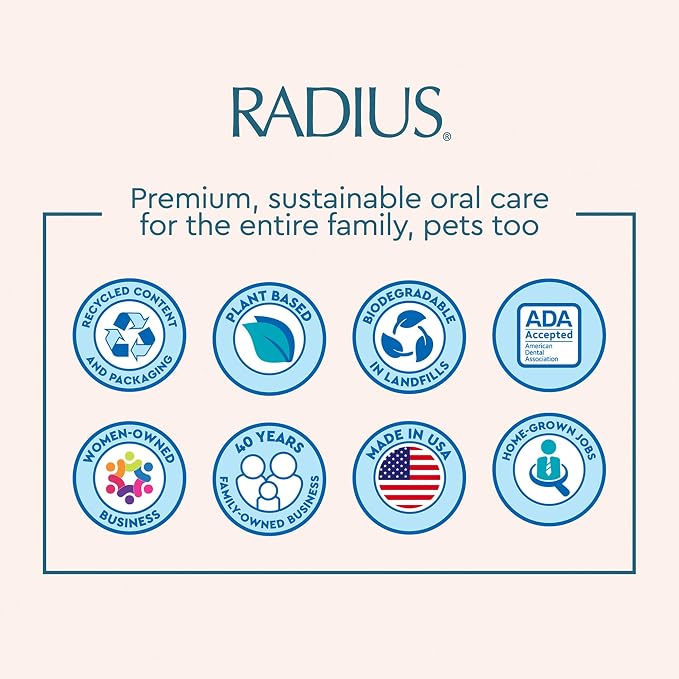 RADIUS Toothbrush Travel Case for Standard Brush, BPA-Free Recycled Plastic, Portable for Bathroom, School, Home, Camping- Sapphire Blue (FITS ALL CONVENTIONAL TOOTHBRUSH and RADIUS SOURCE TOOTHBRUSH) - Image 7