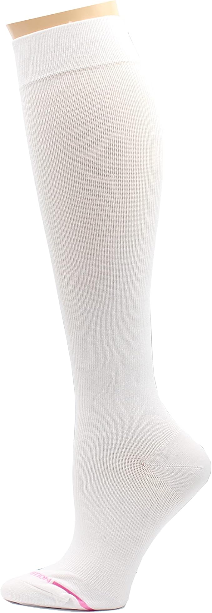 Dr. Motion 3 Pairs Therapeutic Graduated Compression Women's Knee-hi Socks - Image 2