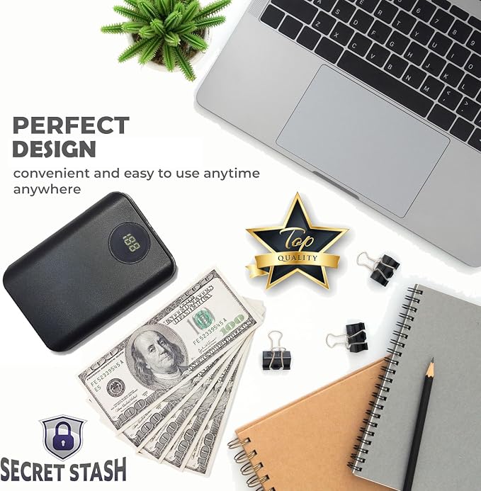 Secret Stash Portable USB Charger Diversion Safe - Money Hiding Gadgets Secret storage Safe Containers, Hidden Compartment Items Money Hider for Travel Hiding Places for Valuables Containers Traveling - Image 3