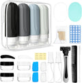 26 Pack Travel Size Toiletries, Tsa Approved Travel Containers for Toiletries, Leak Proof Silicone bottles and Shampoo Conditioner, Essential Toiletry Accessories. by CHEODIN