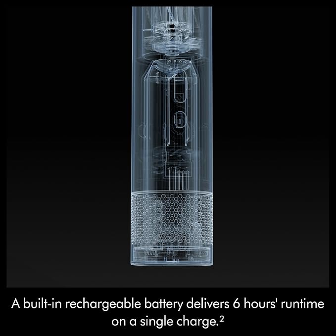 Dyson HushJet Mini 3-in-1 Bladeless Personal Fan (Stone/Blush) | Powerful, Quiet Evaporative Cooling | Handheld, Wearable & Desktop, 25 m/s Max airflow, 5 Speeds + Boost, 6 hr Runtime - Image 8