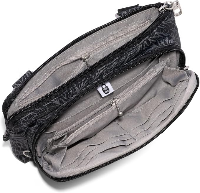 Baggallini Classic Anti-Theft Mini Wallet Crossbody - Image 10