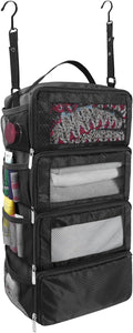 Olosar Suitcase Organizer, Travel Luggage Organizer Portable Hanging Travel Shelves Collapsible Hanging Packing Cubes for Carry on Suitcase by Unknown