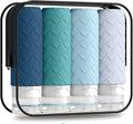 Silevoler Travel Bottles for Toiletries, TSA-Approved Travel Size Container | Woven Pattern BPA Free Silicone Leak Proof Refillable Liqus Shampoo And Conditioner Essentials Toiletry Bottles(Mint Greeen) by Silevoler