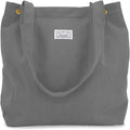 UERRUAM Corduroy Tote Bag for Women with Inner Pockets, Cute Go-to Bag | Slouchy Shoulder Bag for Everyday, Work, Books, Beach & Grocery Shopping, Lightweight Washable Foldable, Cloth Purse by UERRUAM