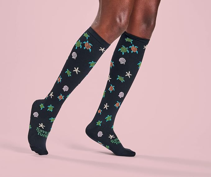 Nurse Mates Women's Calf Socks | 12-14 mmHg Compression | Superior Support & Comfort | 1 Pair - Image 2