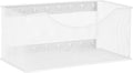 YBM HOME Mesh Magnetic Storage Basket Organizer with Extra Strong Magnets Holds Your Whiteboard and Locker Accessories, Perfect as Marker and Pencil Holder for Office, (16, White) by YBMHome