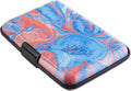 RFID Blocking Credit Card Holder for Men Women - Stylish Travel Wallet - Best protection for Bank Debit, ID, ATM, Cards against Scanning Criminals (Water streaks) by BOHONG