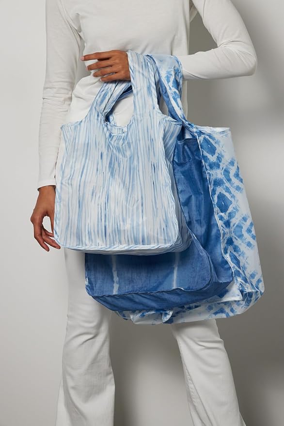Pure Sage Reusable Grocery Bag - Stylish Shopping Bags for Groceries - Foldable Tote Bag - Image 6