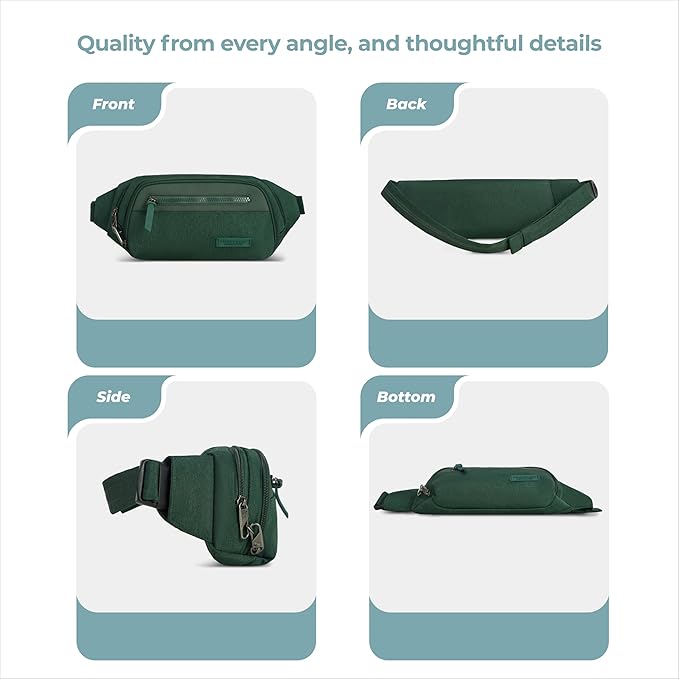 Travelon Anti-Theft Metro Waist Pack - Image 5