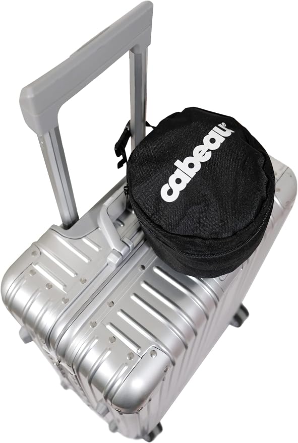 Cabeau Evolution Travel Neck Pillow Bag Compact Carrying Case, Compresses Pillow to Half its Original Size - Quick-Release Clasp Attaches to Luggage, Backpacks, and Purse - Image 3