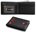 RUNBOX Wallet for Men, Slim Leather Bifold, RFID Blocking Card Holder | Minimalist Front Pocket Design, Credit Card Organizer, Holds 11 Cards, Large Capacity, Thin Profile, Birthday Gifts for Men by RUNBOX