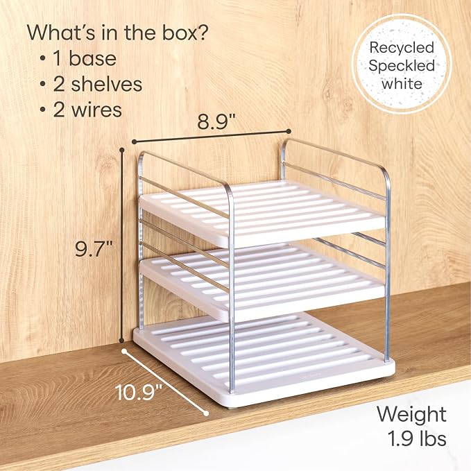 YouCopia UpSpace Cabinet Box Organizer Small, Adjustable Foil Wrap Shelf - Image 6