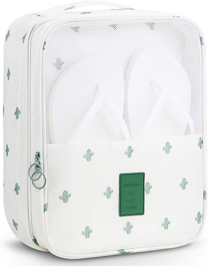 Mossio Shoe Bag Holds 3 Pair of Shoes for Travel and Daily Use Storage Pouch by Mossio