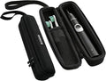 Toothbrush Case for Sonicare 5300 4100 5100 6100, Oral-B 1000, AquaSonic | Protective hardshell fits top electric toothbrushes. water-resistant storage pouch with charger mesh pocket, wrist strap. by caseling