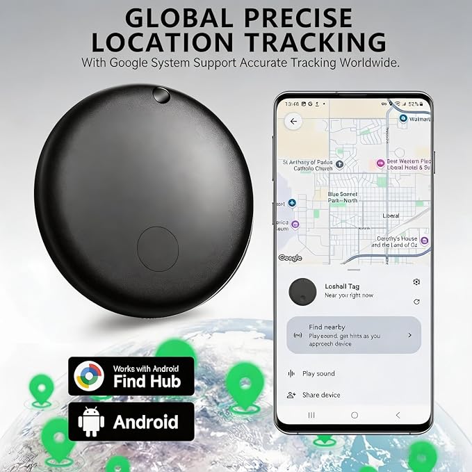 GPS Tracker for Vehicles - No Subscription Tracker Device for Vehicles, No Monthly Fee & SIM Card for Car Tracker Device Hidden for Android and iPhone, IP68 Waterproof, Safe & Durable, Small - Image 3
