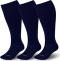LEVSOX Wide Calf Compression Socks for Women&Men Plus Size 15-20mmHg Knee High Large Support Stockings for Circulation by Levsox