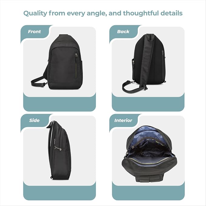 Travelon Anti Theft Urban Sling Bag - Image 5