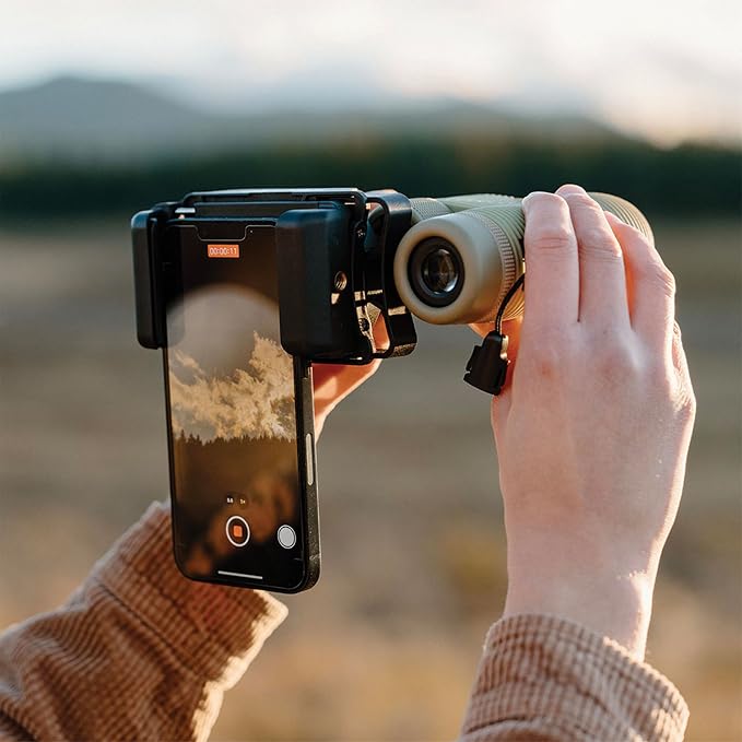 Nocs Provisions Photo Rig II Smartphone Camera Adapter for Binoculars | Smartphone Attachment for Binocular & Telescope, Accessory for Photo & Video Capturing - Image 8
